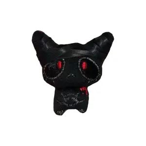 Креативная кукла-призрак с эффектом потертости, плюшевый кулон, высота 10см 77 SEVEN DREAM, черный