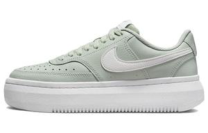 Кроссовки для скейтбординга Court Vision 1 женские низкие зеленые/белые Nike
