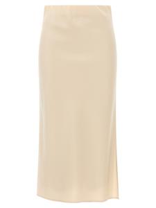 Юбка "Pencil Fluid" Brunello Cucinelli, бежевый