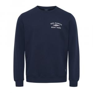 Свитер Sea Ranch Niklas Crew Neck, синий