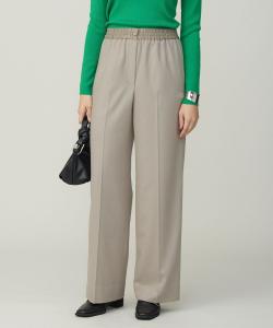 Прямые брюки из легкой шерсти, пригодные для стирки.