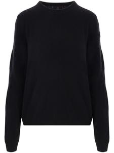 Свитер с вышитым логотипом Moncler + Rick Owens, черный