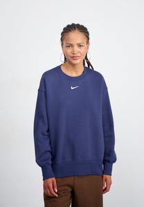 Толстовка Nike Sportswear LONG CREW, Midnight Navy/Sail/Dark Blue