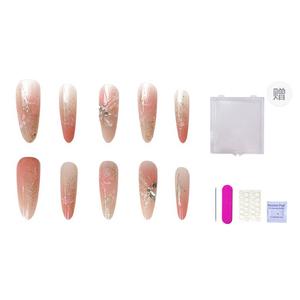 Искусственные ногти для женщин ORANOT, Long Ladder Xs, Suitable For Small Hands[Includes Storage Box]14-10-11-10-7