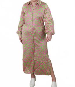 Платье Lulu в цвете Heartbeats Green Cras