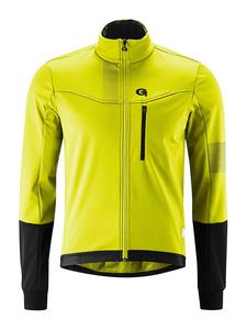 Gonso Куртка из софтшелла, приталенный крой, желтого цвета