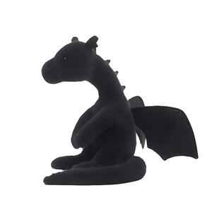 Плюшевая кукла Wales Dragon Cub высота 85 см A little tide to play, черный