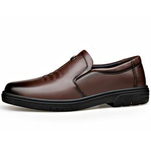 Romon Мужские повседневные туфли мужские низкие топы коричневые, цвет Brown