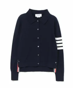 Рубашка с трикотажной вышивкой и пуговицами