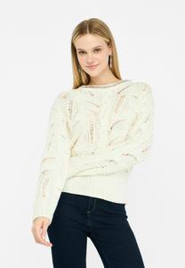 Джемпер LIU JO WITH GEMSTONES, White