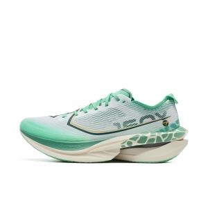 XTEP Кроссовки 160X 7.0 мужские низкие классические белые/зимний зеленый с мешком для обуви, цвет Classic White/Winter Green (Comes with Shoe Bag)