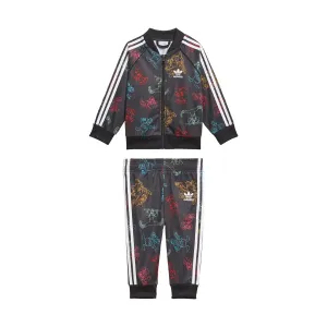 Повседневная спортивная одежда черная для младенцев и малышей Adidas