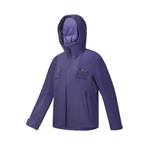 Пуховик для катания на лыжах женский lilac FILA, сиреневый