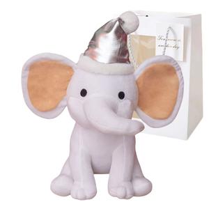 Плюшевая игрушка слон Bitter purchase, серебро