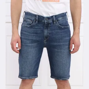 Узкие шорты Guess, синий