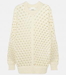 Свитер tane из смесовой шерсти из альпаки Isabel Marant, нейтральный