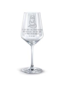 Бокал бордового цвета с рисунком красной панды и надписью на прозрачном фоне. Mr. & Mrs. Panda