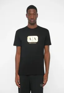 Футболка с принтом Armani Exchange, Black