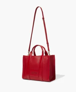 Кожаная сумка-шоппер среднего размера