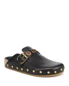 Женские сабо с подвеской в виде папоротника Veronica Beard, черный