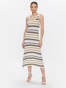 Трикотажное платье обычного кроя Morgan, экрю