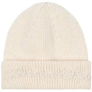 Шапка с манжетой, выполненной цепочным стежком в стиле «Скотч и Сода» Scotch & soda, бежевый