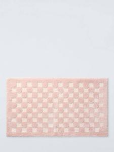 Текстурный коврик для ванной в клетку John Lewis, Plaster