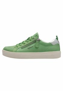 Кроссовки низкие COMFORT Tamaris, цвет lt green nubuc