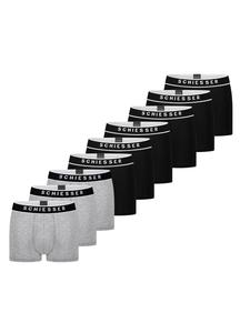 SCHIESSER Боксеры '95/5 Organic Cotton' в крапчатом сером цвете