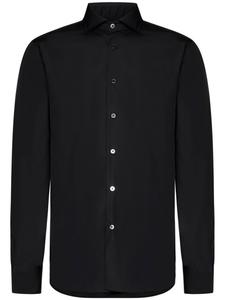 Рубашка из хлопка FRANZESE COLLECTION, черный