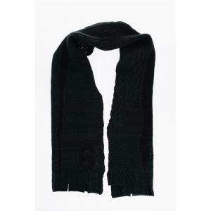 MM6 Плетеный шарф из смеси шерсти Maison Margiela, Green