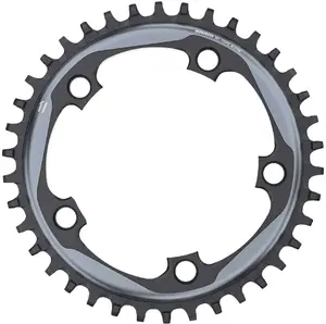 Цепное колесо X-SYNC 11-скоростное - Полированный серый/Матовый черный SRAM, Polished Grey/Matte Black