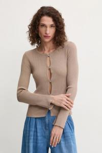 Кардиган EDEN Guess, коричневый