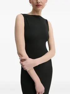 Платье миди с вырезом-лодочкой Day Birger Et Mikkelsen, черный