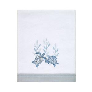 Банное полотенце, простыня, полотенце для рук или мочалка Avanti Caicos, цвет Optic White