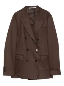 Двубортный блейзер с длинными рукавами TAGLIATORE, коричневый