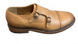 Мужские оксфордские брюки James Double Monk цвета «бежевый» Frye, коричневый