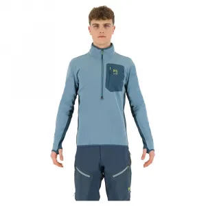 Флис Karpos Marmolada half zip, синий