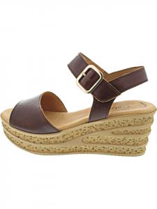 Gabor Коричневые сандалии на танкетке