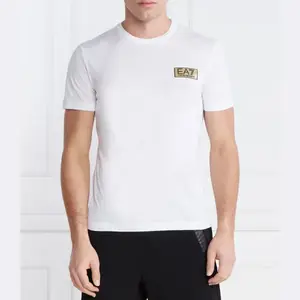 Футболка стандартного кроя Ea7, белый