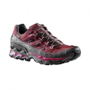 Женские походные ботинки La Sportiva Ultra Raptor II Wide GTX - Red Plum/Carbon