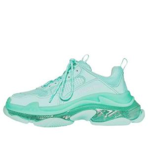 Кроссовки triple s sneaker 'clear sole - mint' Balenciaga, зеленый