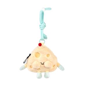 Плюшевый брелок в виде куклы сырного рисового шарика высотой 10 см Logaloga