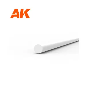 Стироловый стержень - диаметр 1,00 x 350 мм, High Quality Modeling Styrene