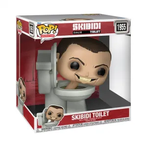 Фигурка Funko Skibidi Toilet Super Size Jumbo 25 см, бежевый