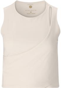 Спортивный топ Athlecia, Ecru/Natural White
