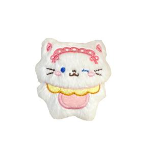 Игрушка-пищалка aiqingcaozhilianwanju с подвеской в виде щенка сиба-ину, выдры и котенка, высота 8 см AIQINGCAOZHILIAN(WANJU)