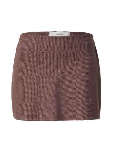 Юбка HOLLISTER, коричневый/каштановый