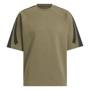 Спортивная толстовка ADIDAS PERFORMANCE Basketball Short Sleeve (Gender Neutral), оливковый