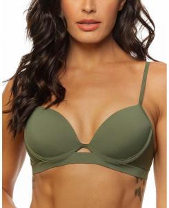 Женский бикини-топ с подкладкой и косточками Guria Beachwear, Olive green